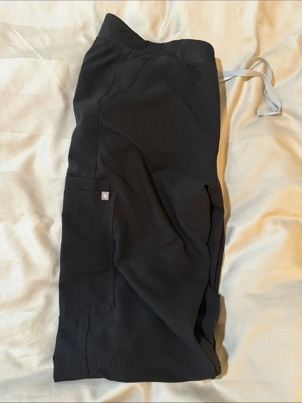 FIGS Men’s Axim Scrub Pants Black-Large